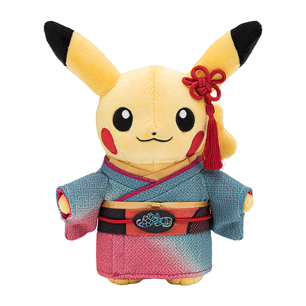 ぬいぐるみ ポケモン×工芸展のピカチュウ